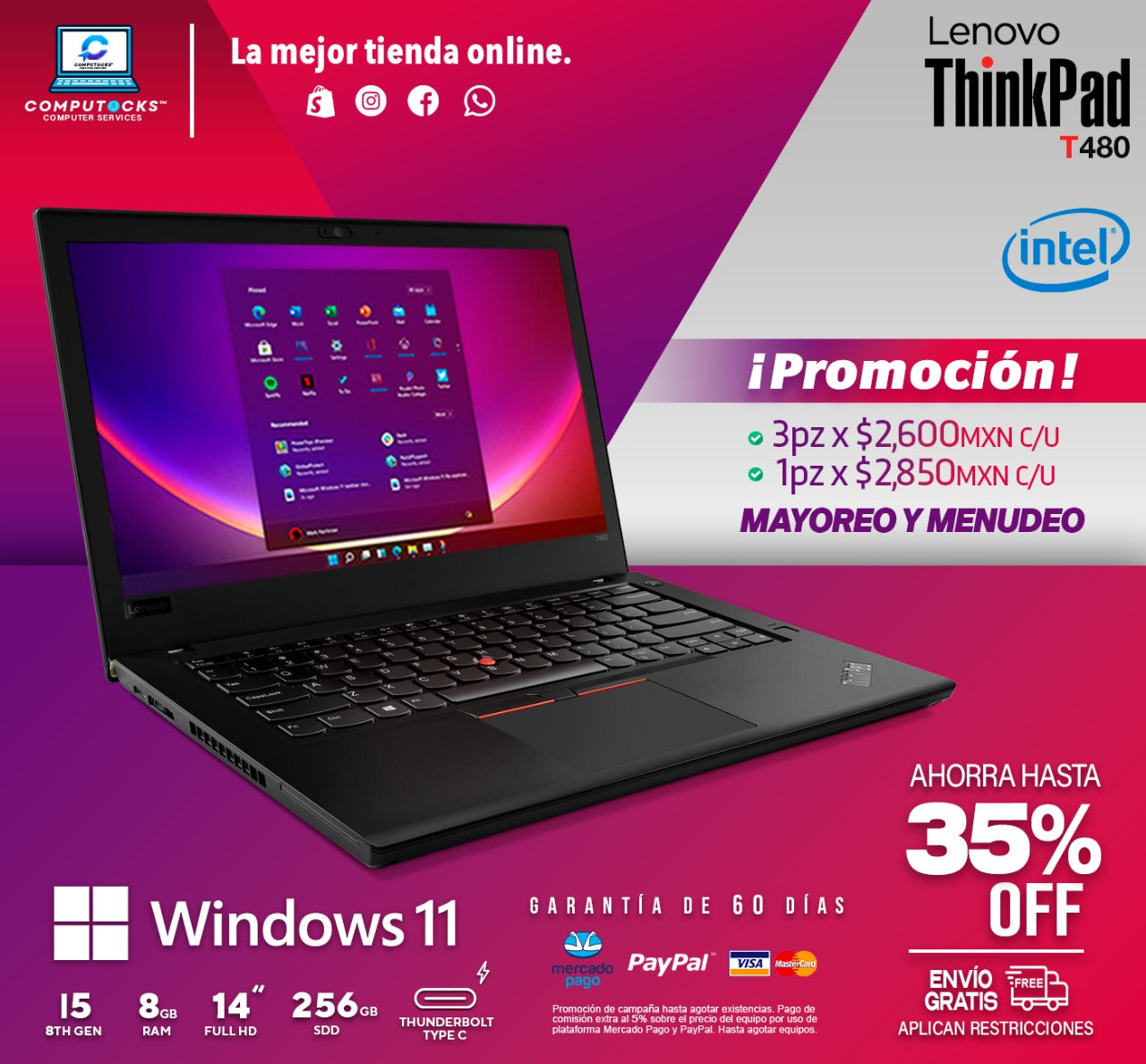 Lenovo Thinkpad T480
