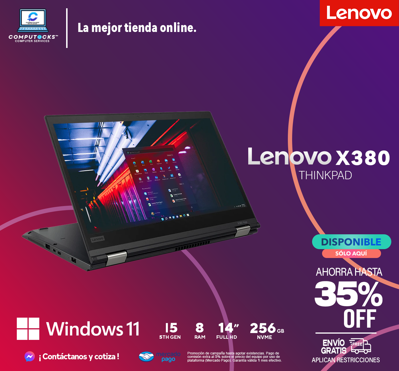 Lenovo X380 (I5)