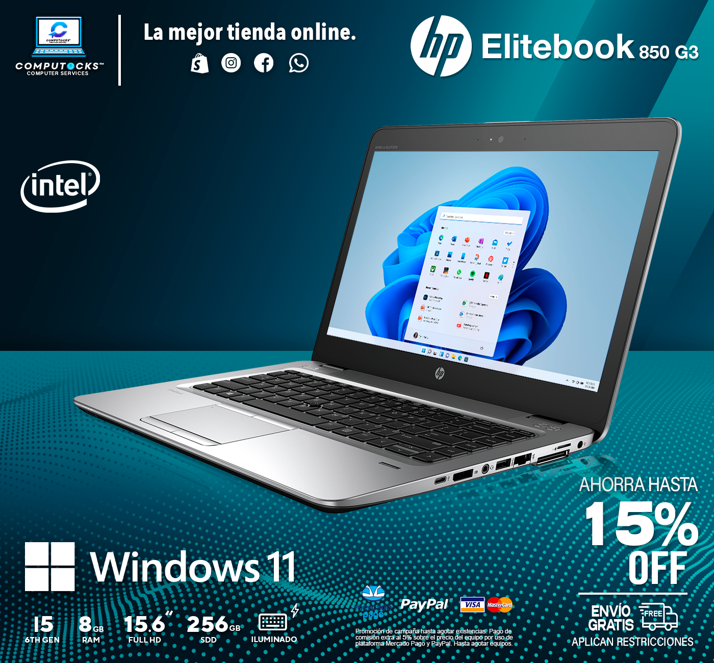 HP ELITEBOOK 850 G3